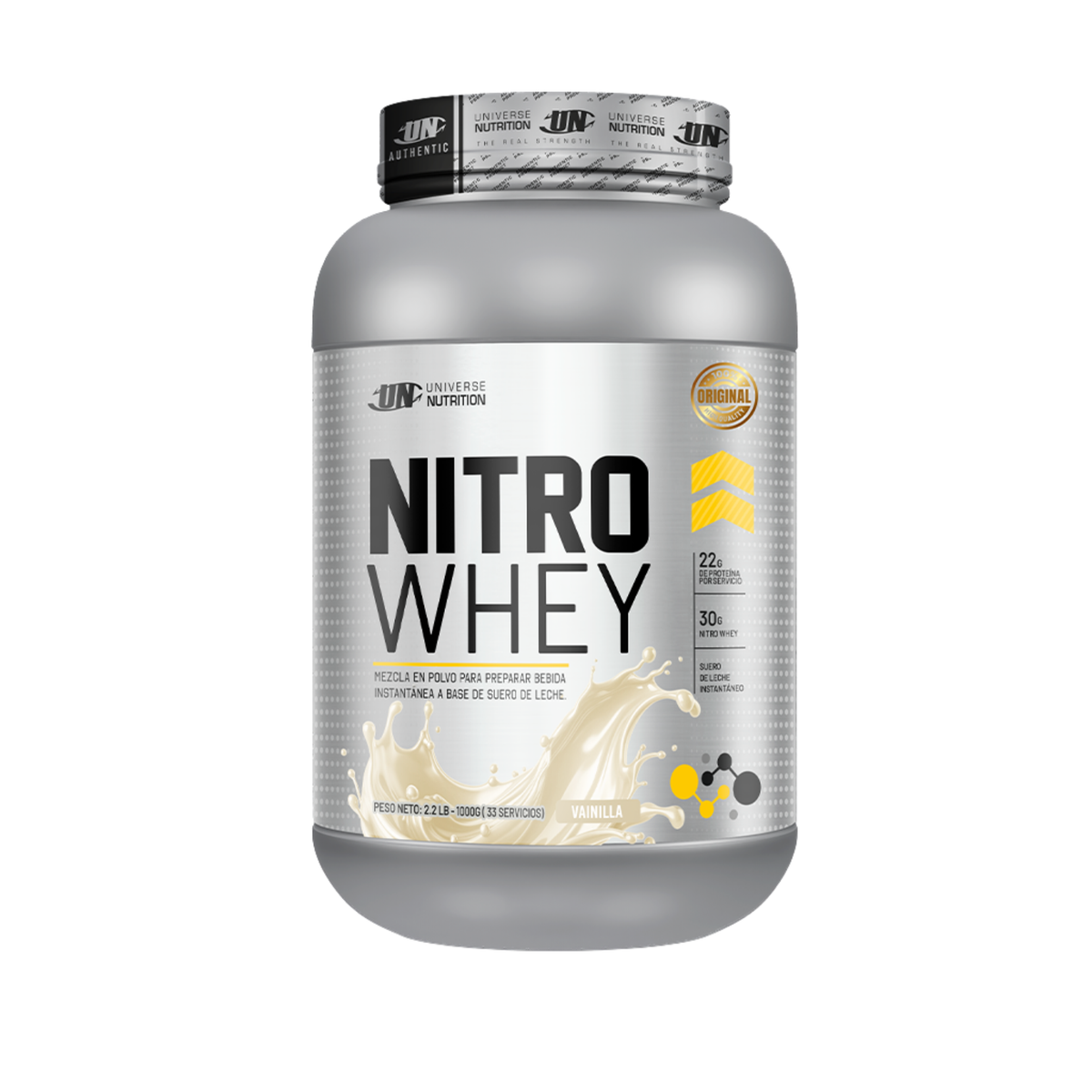 Nitro Whey Universe Nutrition - Vainilla (1.1 kg)