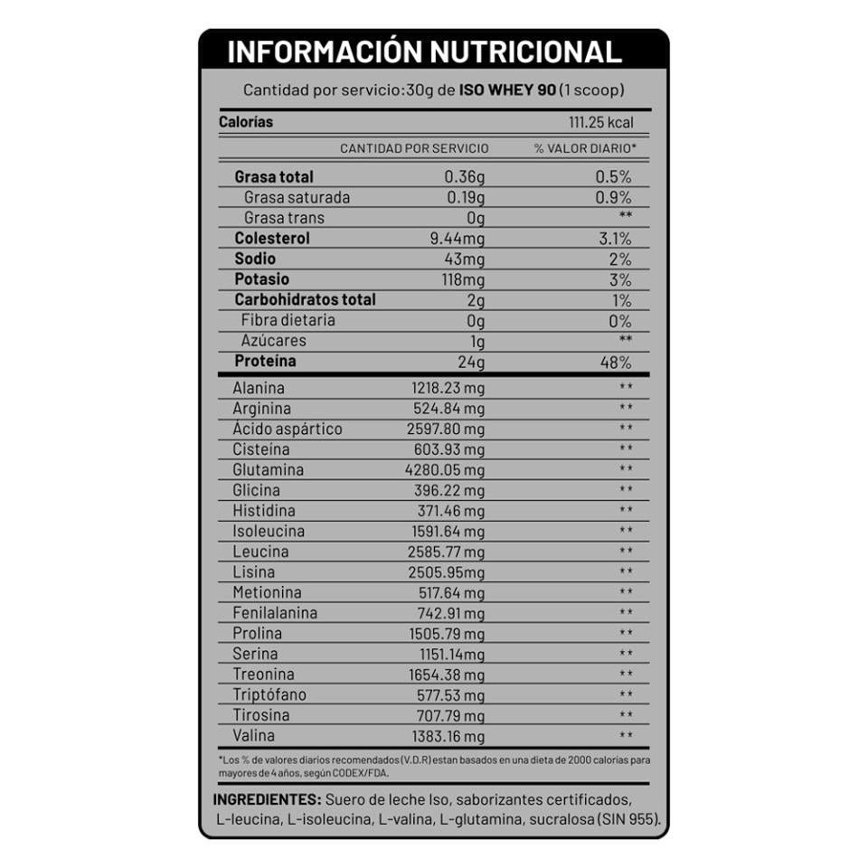 Iso Whey Universe Nutrition - Chocolate (1.1 kg
